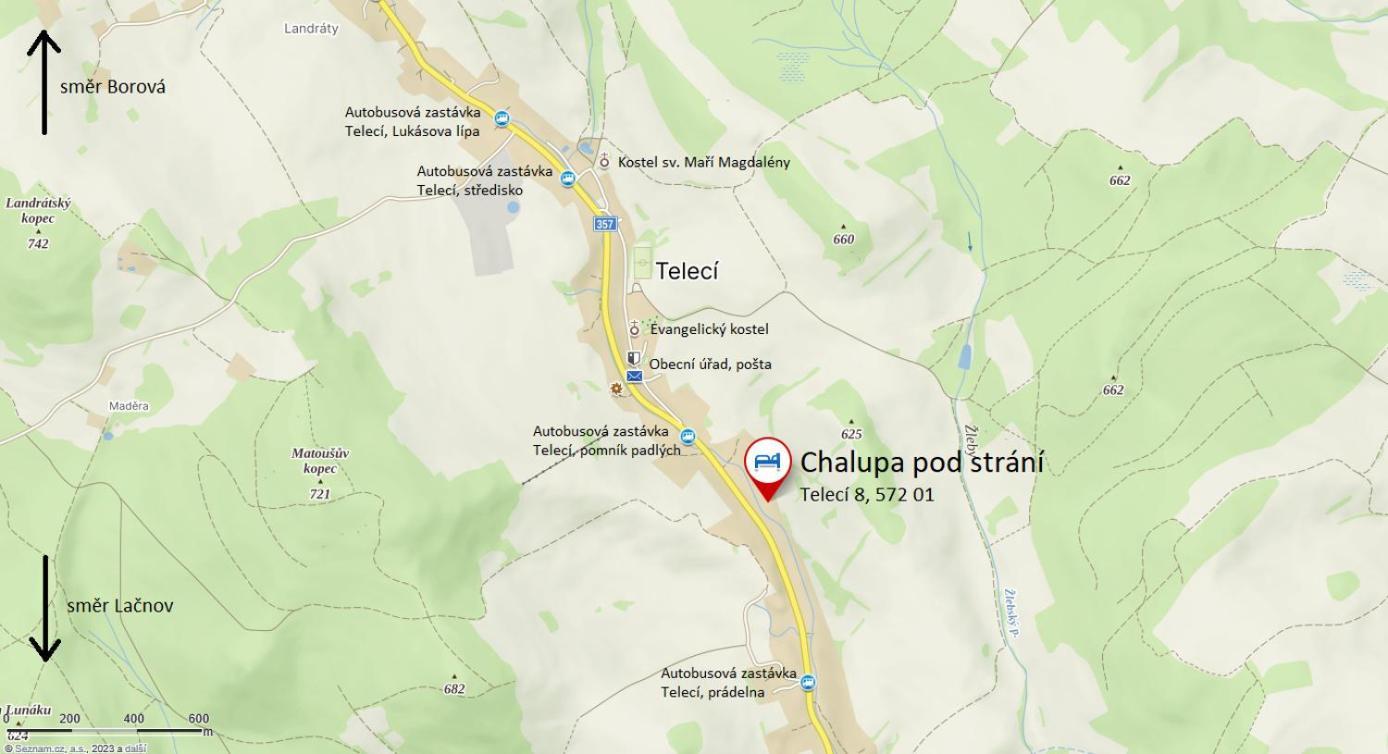 Chalupa Pod Strani Teleci 외부 사진